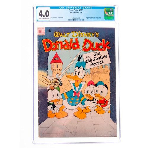 Donald Duck in The Old Castle's Secret