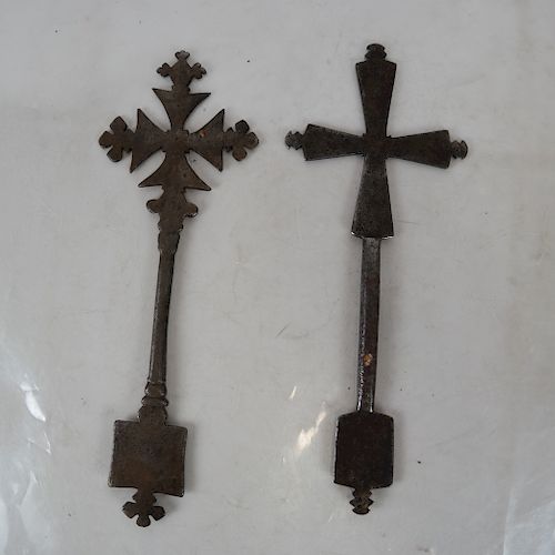 Two Iron Cross Keys