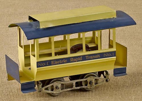Lionel standard gauge No. 1 Electric Rapid Trans