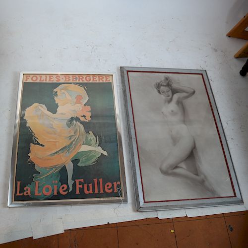 Print of Nude Woman, Poster of Folies Bergere