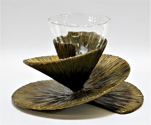 Michele Oka Doner for Steuben Oracle Vessel Vase