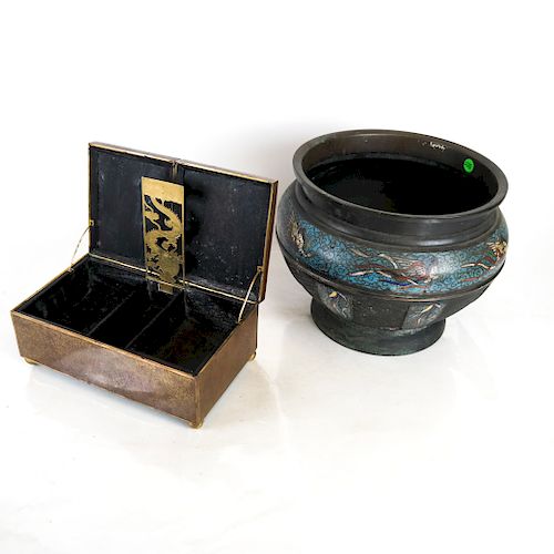 Chinese Urn and Japanese Box