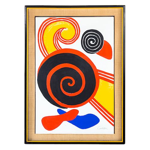 Alexander Calder. "Spirals"