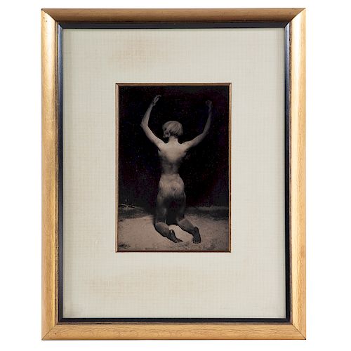 Attributed to Connie Imboden. Kneeling Female Nude