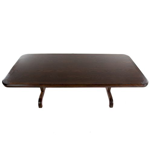 Mission Style Oak Dining Table
