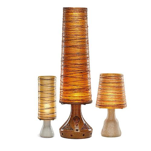 ACCOLAY Three table lamps