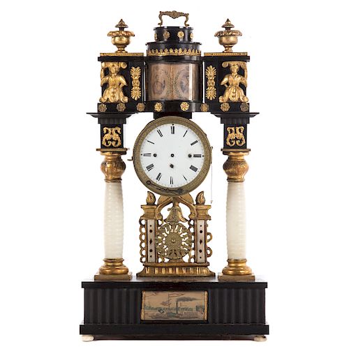 Continental Portico Clock