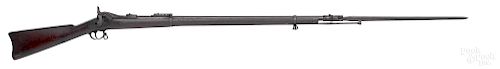 US Springfield model 1884 rifle with bayonet