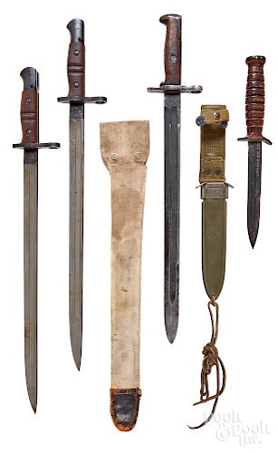 Four edged weapons