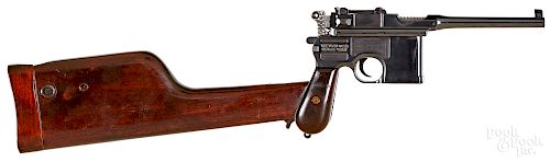 Mauser broomhandle model 1896 pistol
