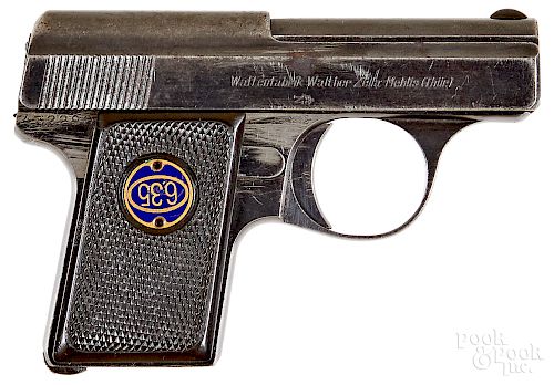 Walther model 9 semi-automatic pistol