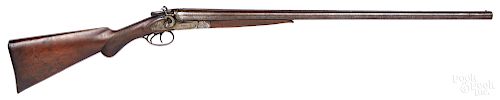 Belgian W. Richards double barrel shotgun