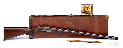 H. A. Lindner Charles Daly double barrel shotgun