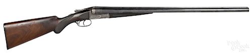 Ansley H. Fox model C double barrel shotgun