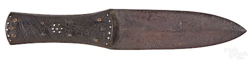 Native American Indian Dag spear point knife