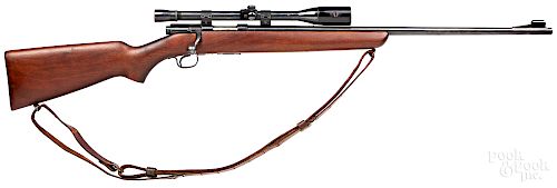 Winchester model 43 bolt action clip fed rifle