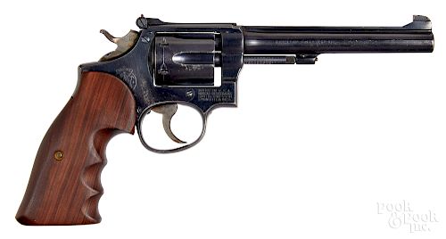 Smith & Wesson model 17 double action revolver