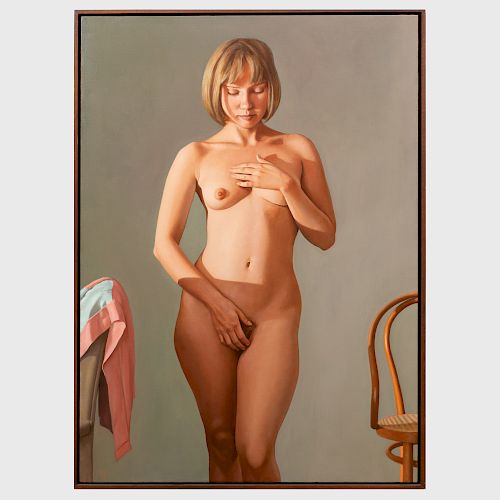 Ron Schwerin (b. 1940): Standing Nude