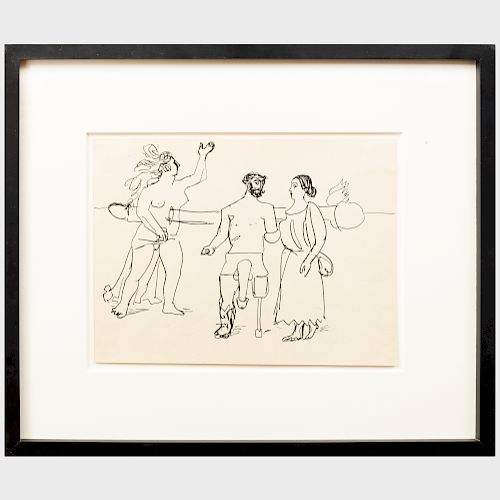 John D. Graham (1881-1961): Untitled (Erotic Drawing)