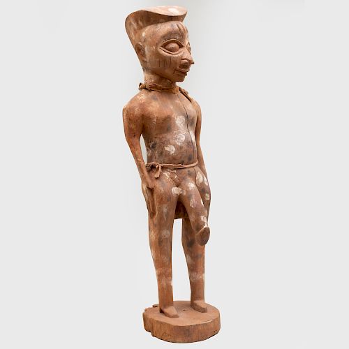 Carved Wood Cameroon Figure 