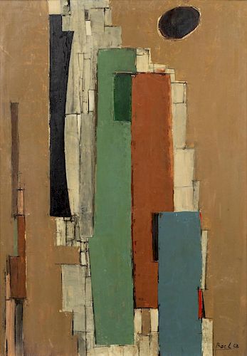 Maurice Boel
(Belgian, 1913-1998)
Untitled, 1958