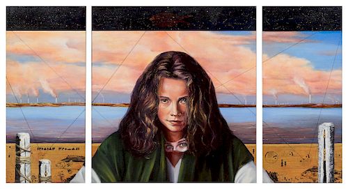 Margarita Kendall
(20th/21st century)
Spawning Grounds, 1991 (triptych)