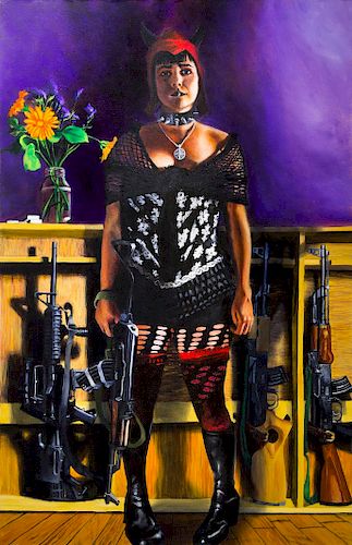 Jeriah Hildwine
(American, 20th/21st century)
Zombie Hunter Stephanie, 2007-12