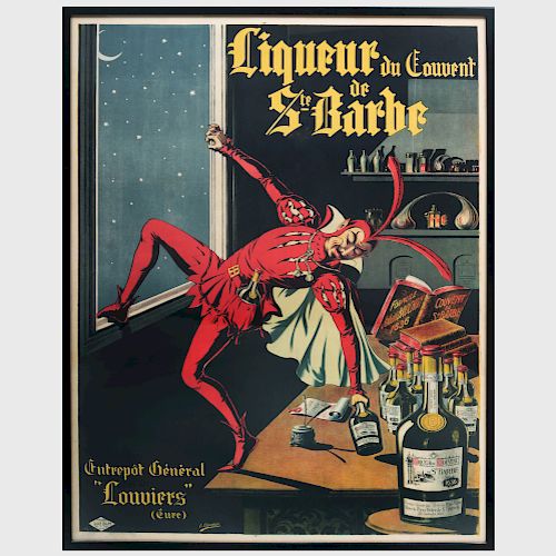 After L. Conchin: Liqueur du Couvent de St. Barbe