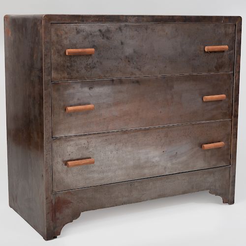 Modern Metal Chest of Drawers
