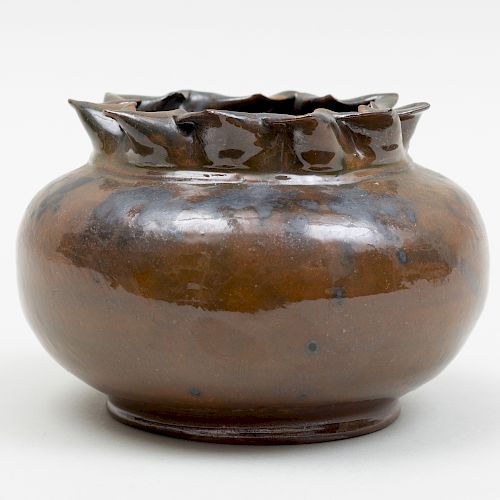 George Ohr Pottery Vase