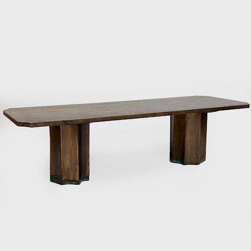 Philip and Kelvin Laverne Bronze Coffee Table