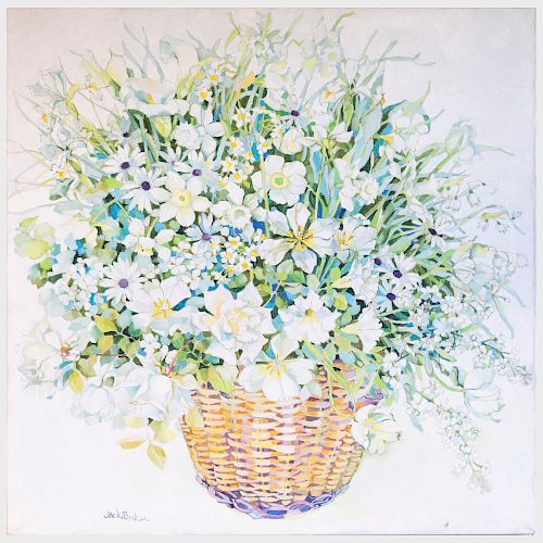 Jack Baker (1925-2011): White Flowers