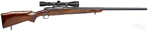 Winchester model 70 bolt action varmint rifle
