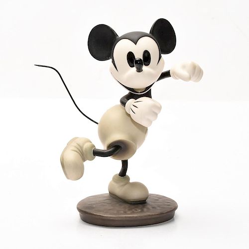 DISNEY CLASSICS FIGURINE, MICKEY MOUSE THE DELIVERY BOY
