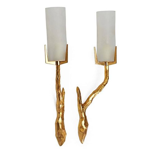 STYLE OF FELIX AGOSTINI Pair of sconces
