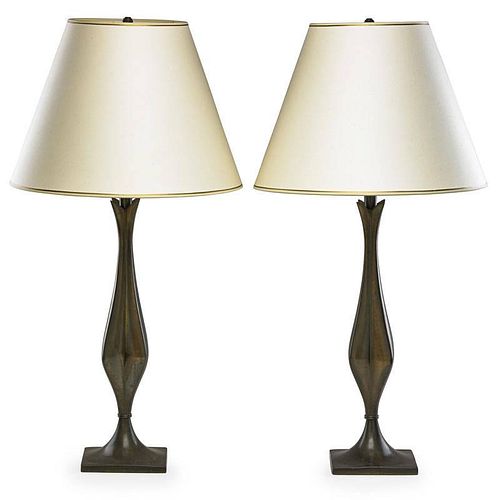 FRENCH Pair of table lamps