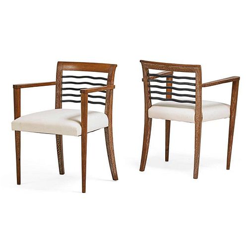 FRENCH Pair of armchairs