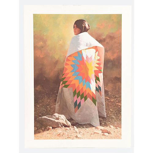 DON CROWLEY LIMITED EDITION NATIVE AMERICAN ART PRINT