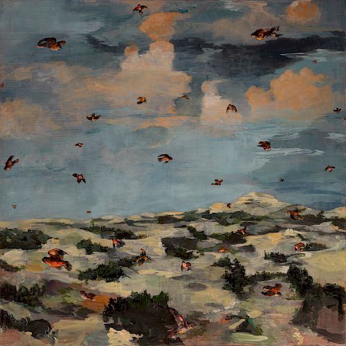 Leslie Lerner - My Life in France: The Sky Above my Home is Alive with Circling Red Birds