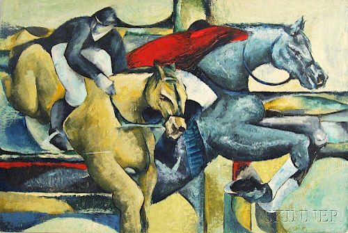 Elkanan E. Frydman (Argentinian, 1929-1997)      Horses
