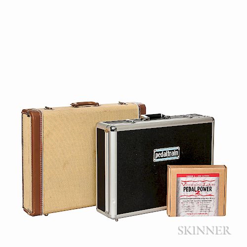 Fender Guitar Case Stand and Pedaltrain Pedal Board