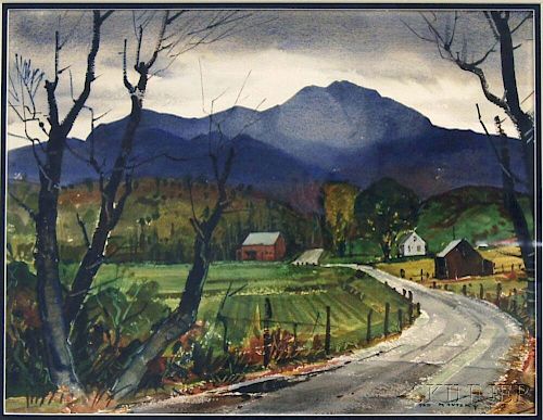 Ted Kautzky (American, 1896-1953)      Valley Farm.