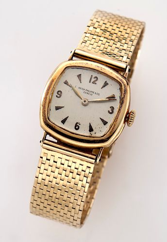 Art Deco Patek Philippe 18K gold watch