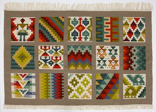 South American rug,