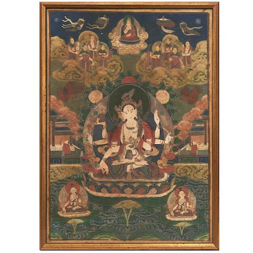 Tibetan Thangka painting