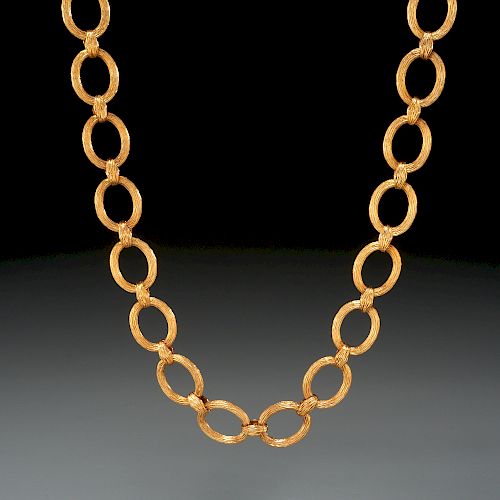 Hammerman Bros. 14k gold link necklace