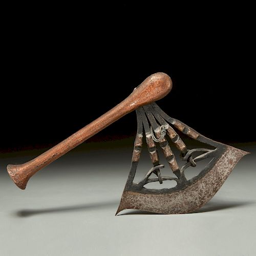 Songye People, ceremonial axe