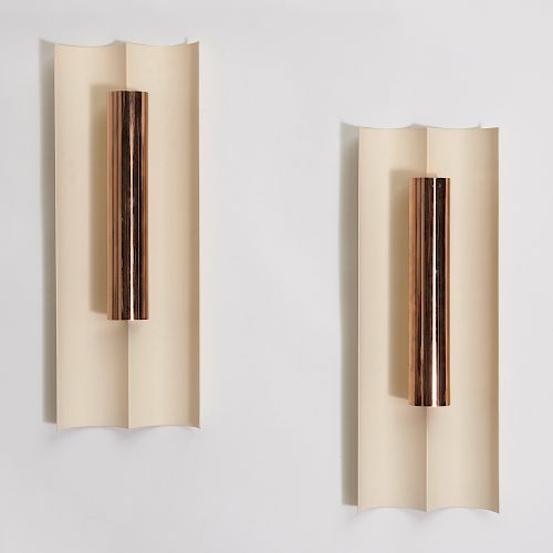 Chic pair sconces after Maison Charles
