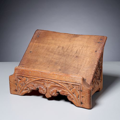 Spanish Colonial carved book stand