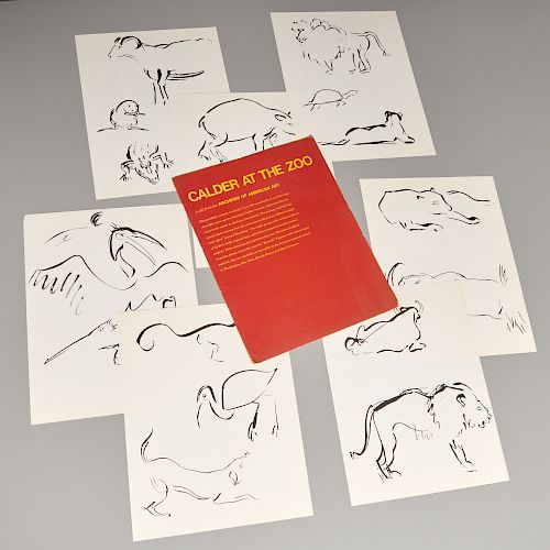 Alexander Calder, Calder at the Zoo portfolio